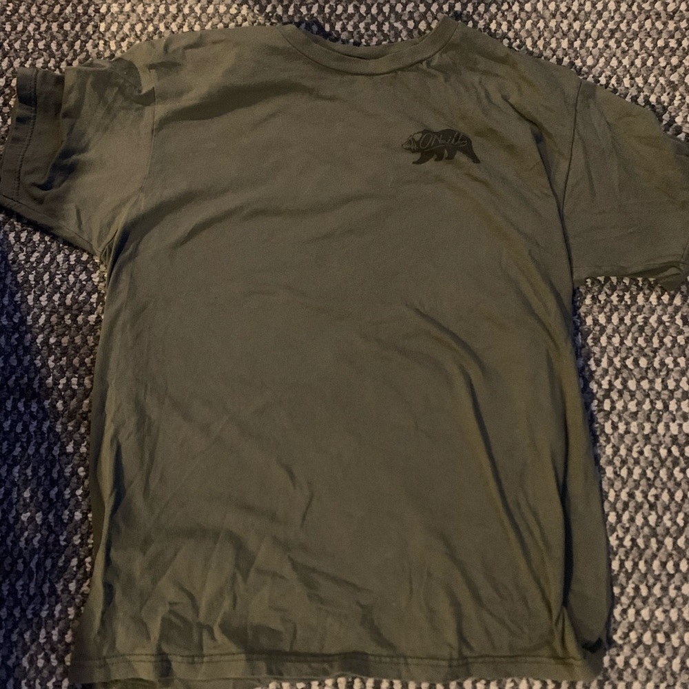 O’Neill Modern Fit Quality Bear Men’s Tee Green Size L